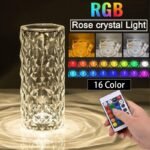Crystal Rose Lamp (Touch) - Image 6