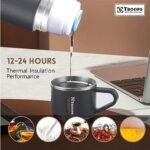Vacuum Flask Set with 2 Cups, - Image 8