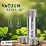 Vacuum Flask Set with 2 Cups, - Image 8