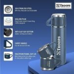 Vacuum Flask Set with 2 Cups, - Image 7