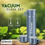 Vacuum Flask Set with 2 Cups, - Image 9