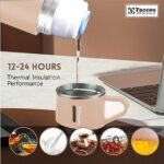 Vacuum Flask Set with 2 Cups - Image 8