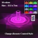 Crystal Rose Lamp (Touch) - Image 8